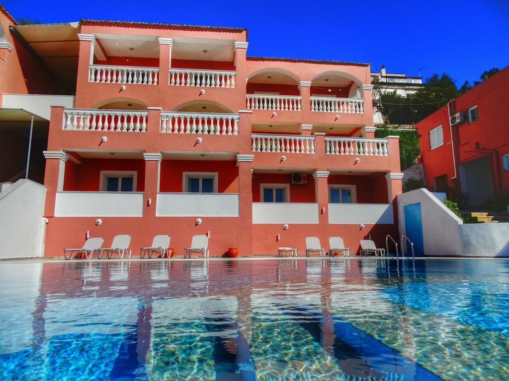 Paradiso Hotel Sea View And Pool Suites Ipsos Corfu Kültér fotó