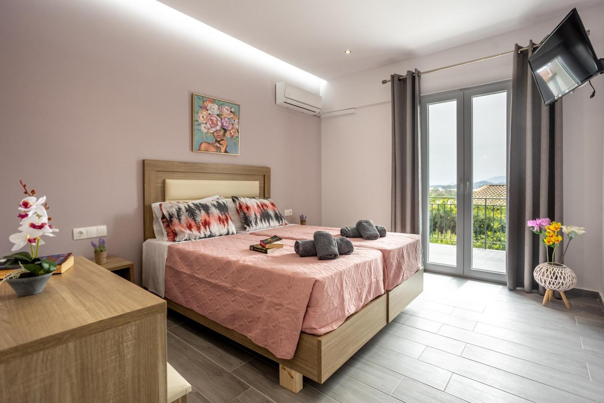 Paradiso Hotel Sea View And Pool Suites Ipsos Corfu Kültér fotó